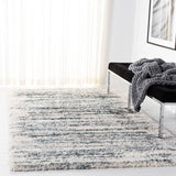 Safavieh Fontana Shag Fnt850B Ivory/Teal Rugs - Safavieh - fnt850b - 3