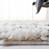 Safavieh Fontana Shag Fnt850B Ivory/Teal Rugs - Safavieh - fnt850b - 7r