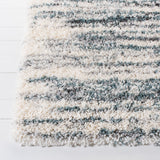 Safavieh Fontana Shag Fnt850B Ivory/Teal Rugs - Safavieh - fnt850b - 7r