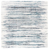 Safavieh Fontana Shag Fnt850B Ivory/Teal Rugs - Safavieh - fnt850b - 7sq