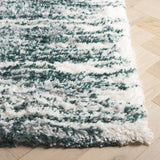 Safavieh Fontana Shag Fnt850Y Green/Ivory Rug - Safavieh - fnt850y - 7r