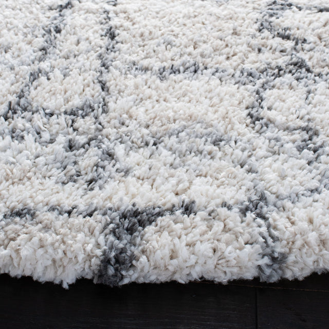 Safavieh Fontana Shag Fnt851A Ivory/Grey Rugs - Safavieh - fnt851a - 7r