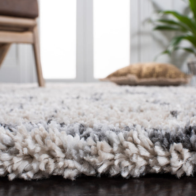 Safavieh Fontana Shag Fnt851A Ivory/Grey Rugs - Safavieh - fnt851a - 7r