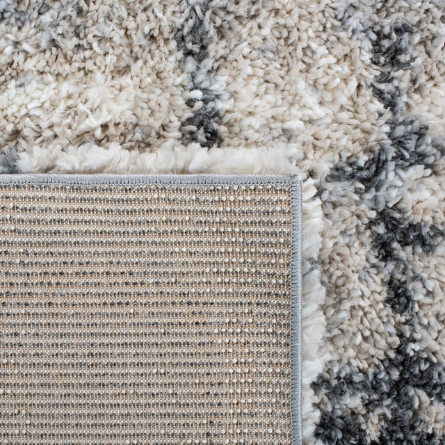 Safavieh Fontana Shag Fnt851A Ivory/Grey Rugs - Safavieh - fnt851a - 7r