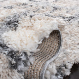 Safavieh Fontana Shag Fnt851A Ivory/Grey Rugs - Safavieh - fnt851a - 7r