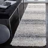 Safavieh Fontana Shag Fnt852A Ivory/Grey Rugs - Safavieh - fnt852a - 7r