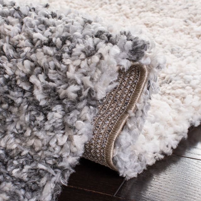 Safavieh Fontana Shag Fnt852A Ivory/Grey Rugs - Safavieh - fnt852a - 7r