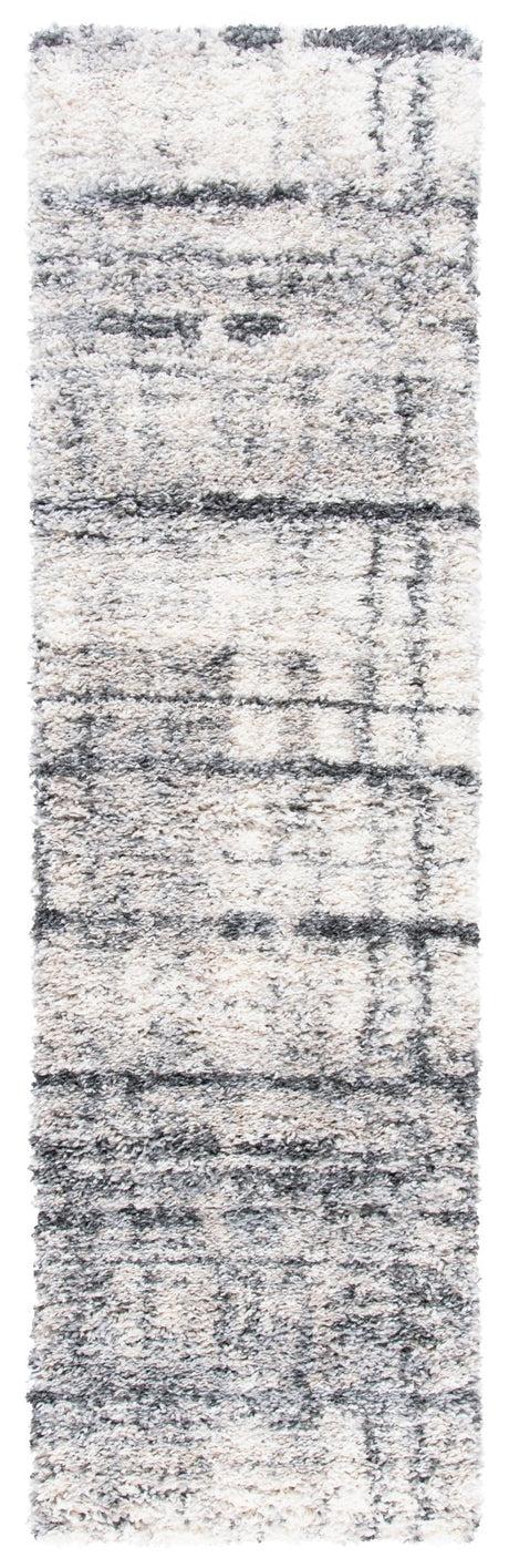Safavieh Fontana Shag Fnt855A Ivory/Grey Rug - Safavieh - fnt855a - 28