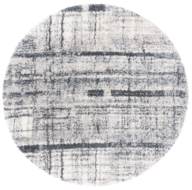 Safavieh Fontana Shag Fnt855A Ivory/Grey Rug - Safavieh - fnt855a - 7r