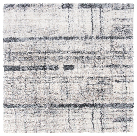 Safavieh Fontana Shag Fnt855A Ivory/Grey Rug - Safavieh - fnt855a - 7sq