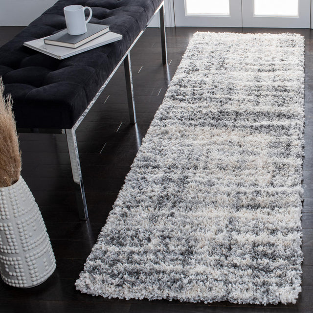 Safavieh Fontana Shag Fnt856G Grey/Ivory Rug - Safavieh - fnt856g - 7r