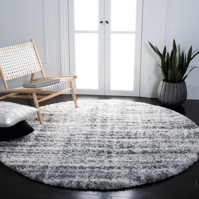 Safavieh Fontana Shag Fnt856G Grey/Ivory Rug - Safavieh - fnt856g - 7r