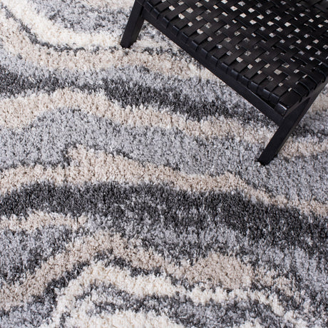 Safavieh Fontana Shag Fnt865F Grey/Ivory Rugs - Safavieh - fnt865f - 7r