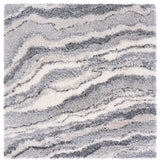 Safavieh Fontana Shag Fnt865F Grey/Ivory Rugs - Safavieh - fnt865f - 7sq