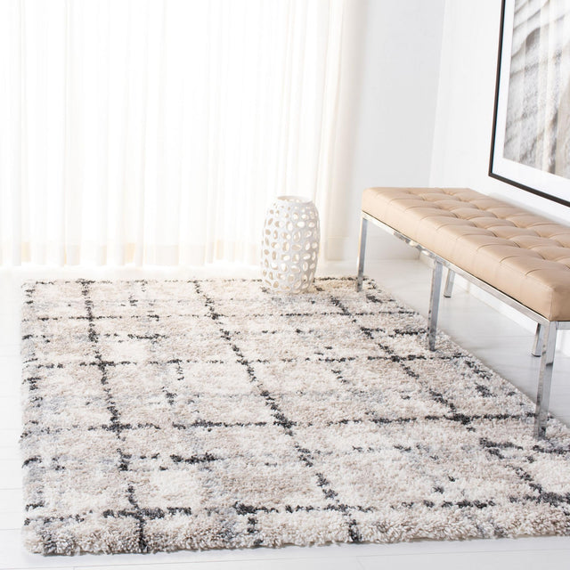Safavieh Fontana Shag Fnt868F Grey/Ivory Rugs - Safavieh - fnt868f - 3