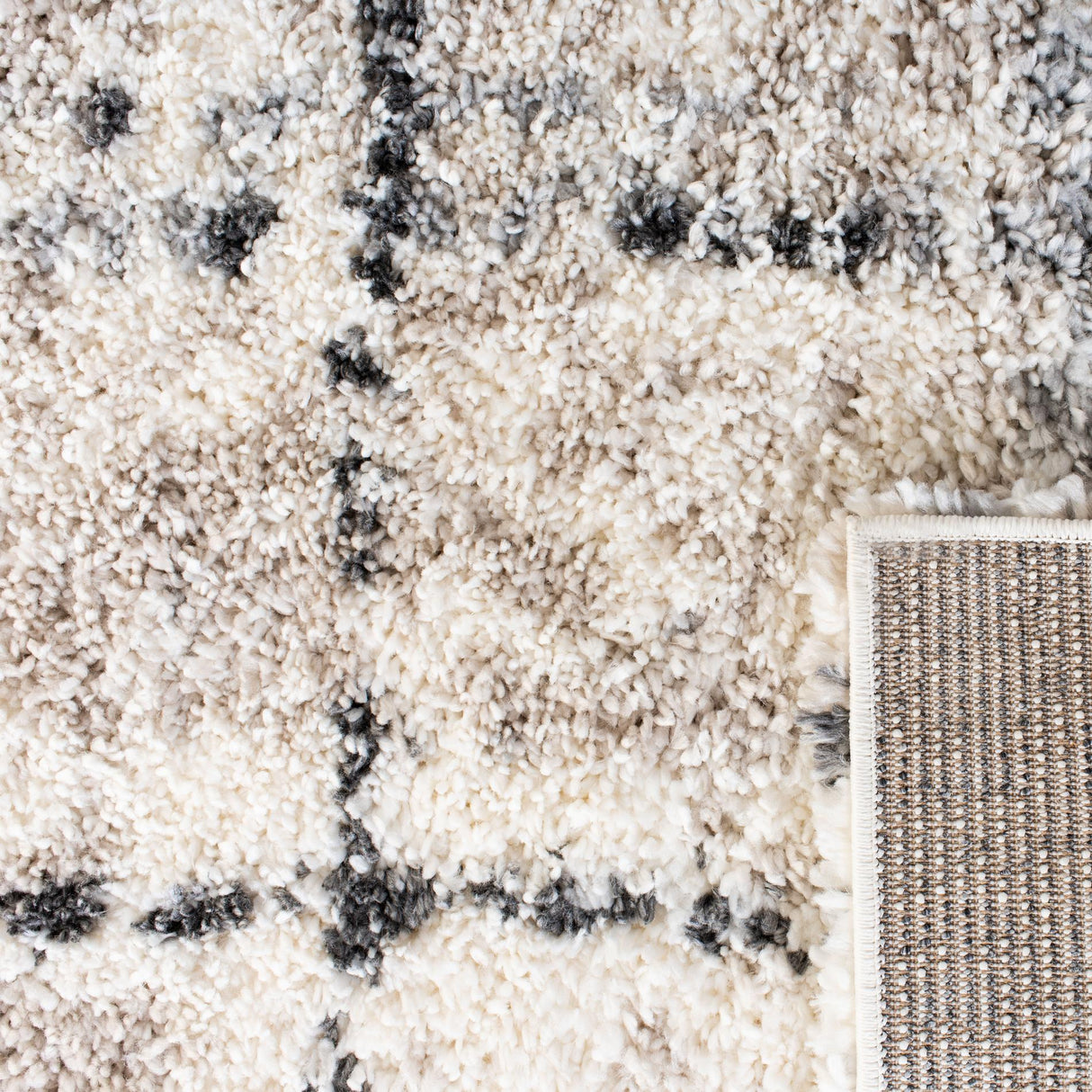 Safavieh Fontana Shag Fnt868F Grey/Ivory Rugs - Safavieh - fnt868f - 7r