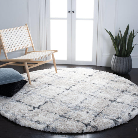 Safavieh Fontana Shag Fnt868F Grey/Ivory Rugs - Safavieh - fnt868f - 7r