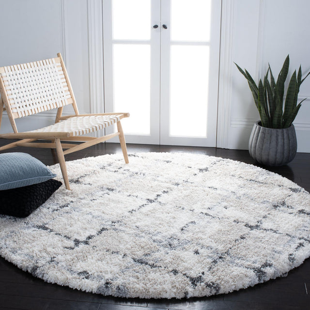 Safavieh Fontana Shag Fnt868F Grey/Ivory Rugs - Safavieh - fnt868f - 7r