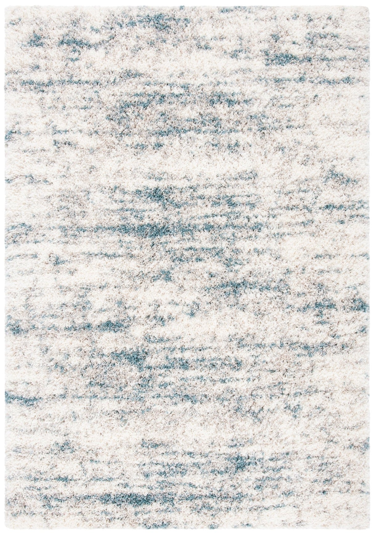 Safavieh Fontana Shag Fnt873A Ivory/Teal Rugs - Safavieh - fnt873a - 3