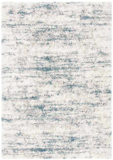 Safavieh Fontana Shag Fnt873A Ivory/Teal Rugs - Safavieh - fnt873a - 3
