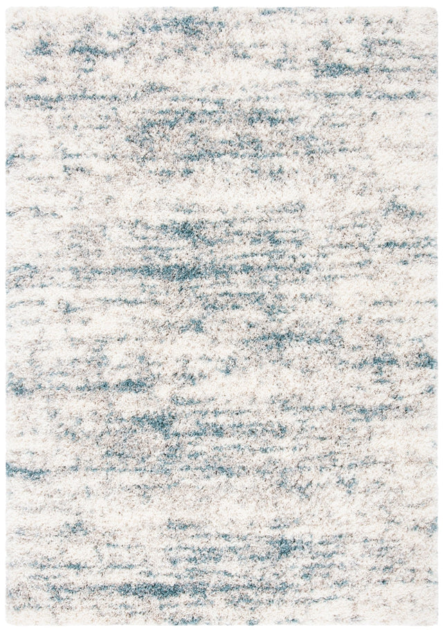 Safavieh Fontana Shag Fnt873A Ivory/Teal Rugs - Safavieh - fnt873a - 3