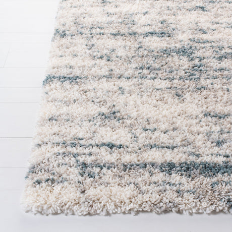 Safavieh Fontana Shag Fnt873A Ivory/Teal Rugs - Safavieh - fnt873a - 7r