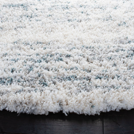 Safavieh Fontana Shag Fnt873A Ivory/Teal Rugs - Safavieh - fnt873a - 7r