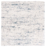 Safavieh Fontana Shag Fnt873A Ivory/Teal Rugs - Safavieh - fnt873a - 7sq
