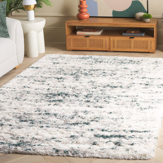 Safavieh Fontana Shag Fnt873B Ivory/Green Rug - Safavieh - fnt873b - 3