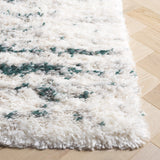 Safavieh Fontana Shag Fnt873B Ivory/Green Rug - Safavieh - fnt873b - 7r