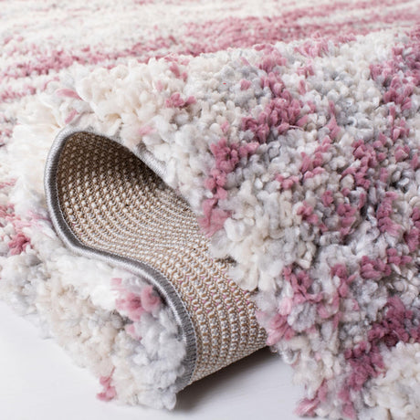 Safavieh Fontana Shag Fnt875U Pink/Grey Rugs - Safavieh - fnt875u - 7r
