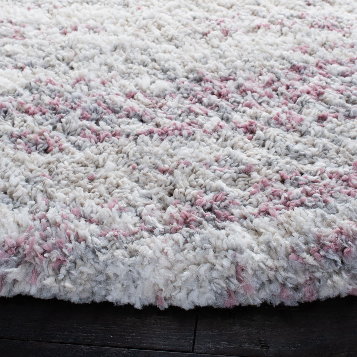 Safavieh Fontana Shag Fnt875U Pink/Grey Rugs - Safavieh - fnt875u - 7r