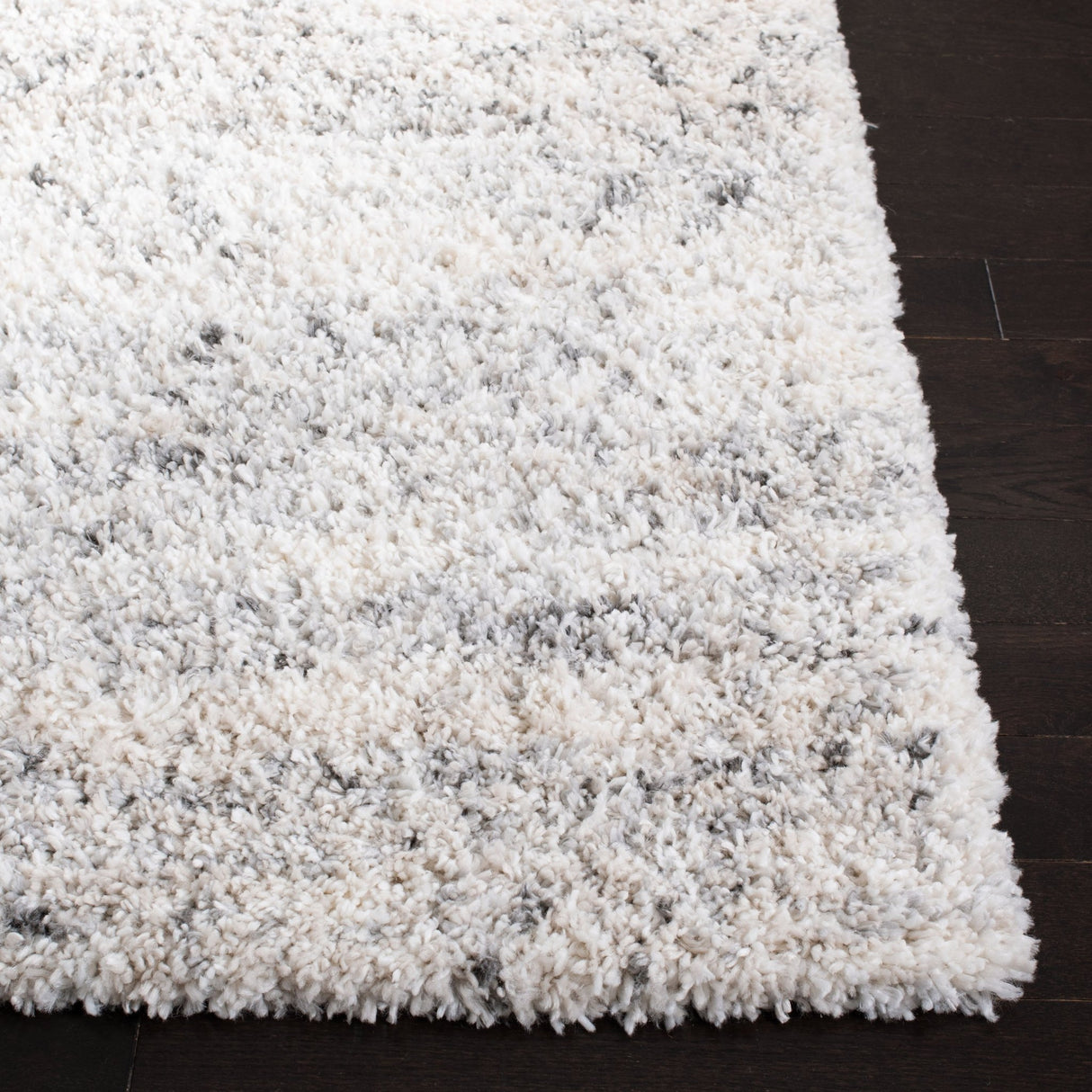 Safavieh Fontana Shag Fnt881A Ivory/Grey Rugs - Safavieh - fnt881a - 7r