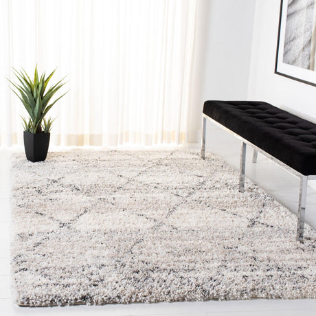 Safavieh Fontana Shag Fnt886F Grey/Ivory Rugs - Safavieh - fnt886f - 3