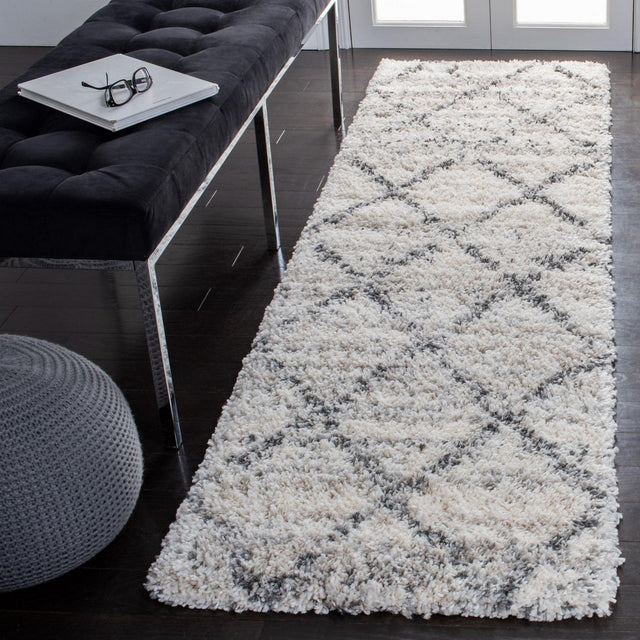 Safavieh Fontana Shag Fnt886F Grey/Ivory Rugs - Safavieh - fnt886f - 7r