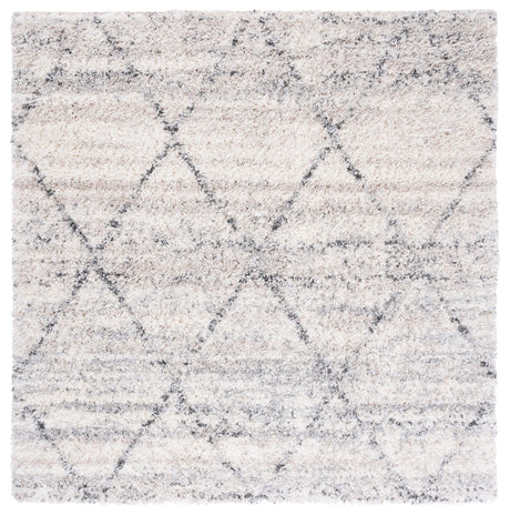 Safavieh Fontana Shag Fnt886F Grey/Ivory Rugs - Safavieh - fnt886f - 7sq