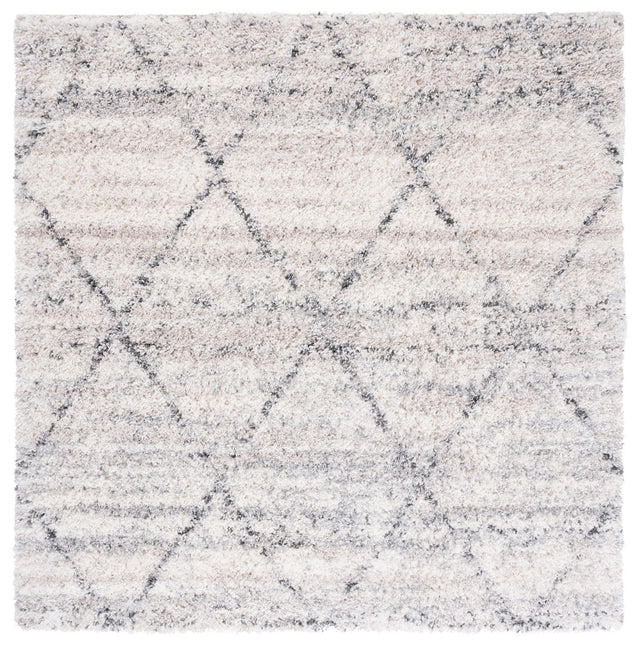 Safavieh Fontana Shag Fnt886F Grey/Ivory Rugs - Safavieh - fnt886f - 7sq