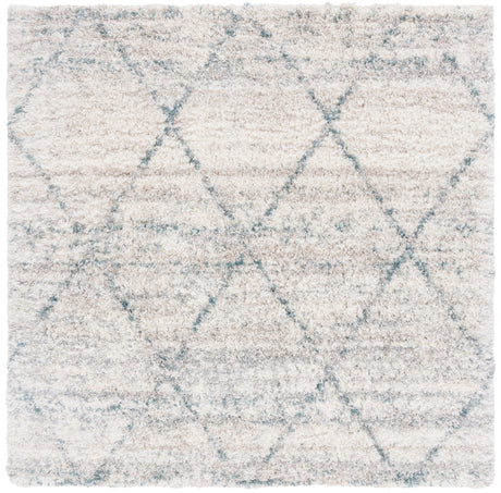 Safavieh Fontana Shag Fnt886J Turquoise/Ivory Rug - Safavieh - fnt886j - 3