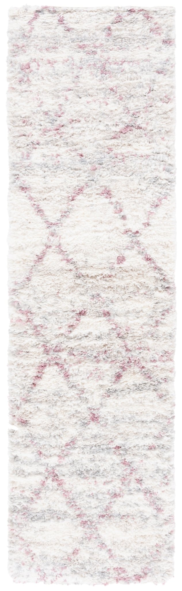 Safavieh Fontana Shag Fnt886U Pink/Ivory Rug - Safavieh - fnt886u - 3