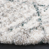 Safavieh Fontana Shag Fnt886Y Green/Ivory Rug - Safavieh - fnt886y - 7r