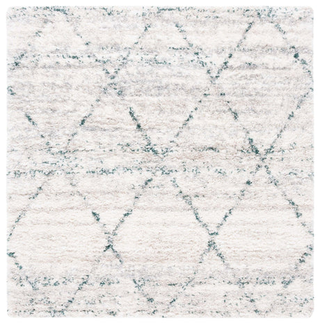 Safavieh Fontana Shag Fnt886Y Green/Ivory Rug - Safavieh - fnt886y - 7r