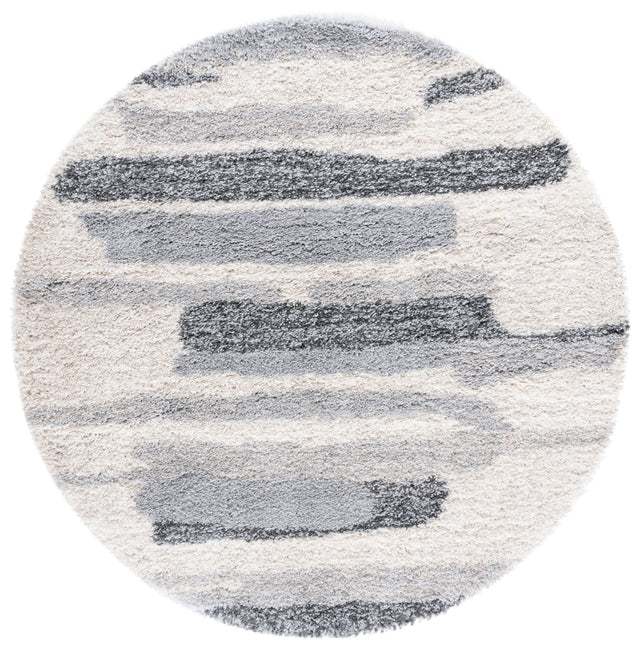 Safavieh Fontana Shag Fnt890F Grey/Ivory Rug - Safavieh - fnt890f - 7r