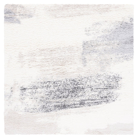Safavieh Fontana Shag Fnt892A Ivory/Grey Rugs - Safavieh - fnt892a - 7sq