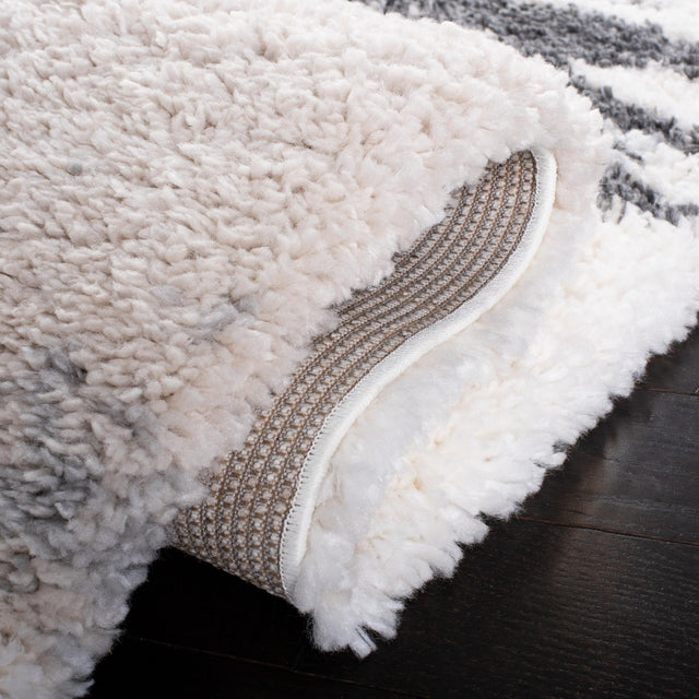 Safavieh Fontana Shag Fnt898F Grey/Ivory Rug - Safavieh - fnt898f - 2