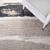 Safavieh Fontana Shag Fnt898F Grey/Ivory Rug - Safavieh - fnt898f - 3r