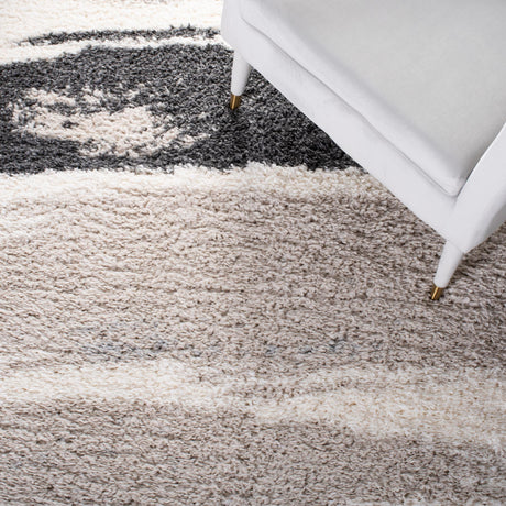 Safavieh Fontana Shag Fnt898F Grey/Ivory Rug - Safavieh - fnt898f - 3r