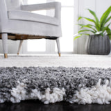 Safavieh Fontana Shag Fnt898F Grey/Ivory Rug - Safavieh - fnt898f - 3sq