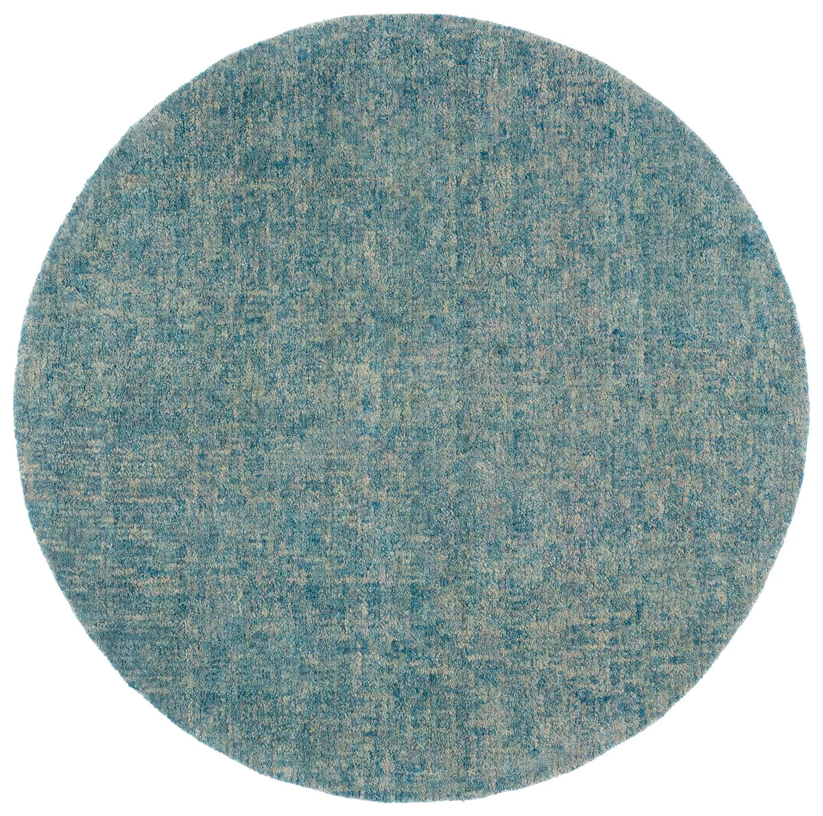 Safavieh Gabbeh 6'-0" x 6'-0" Rug in Light Blue / Beige