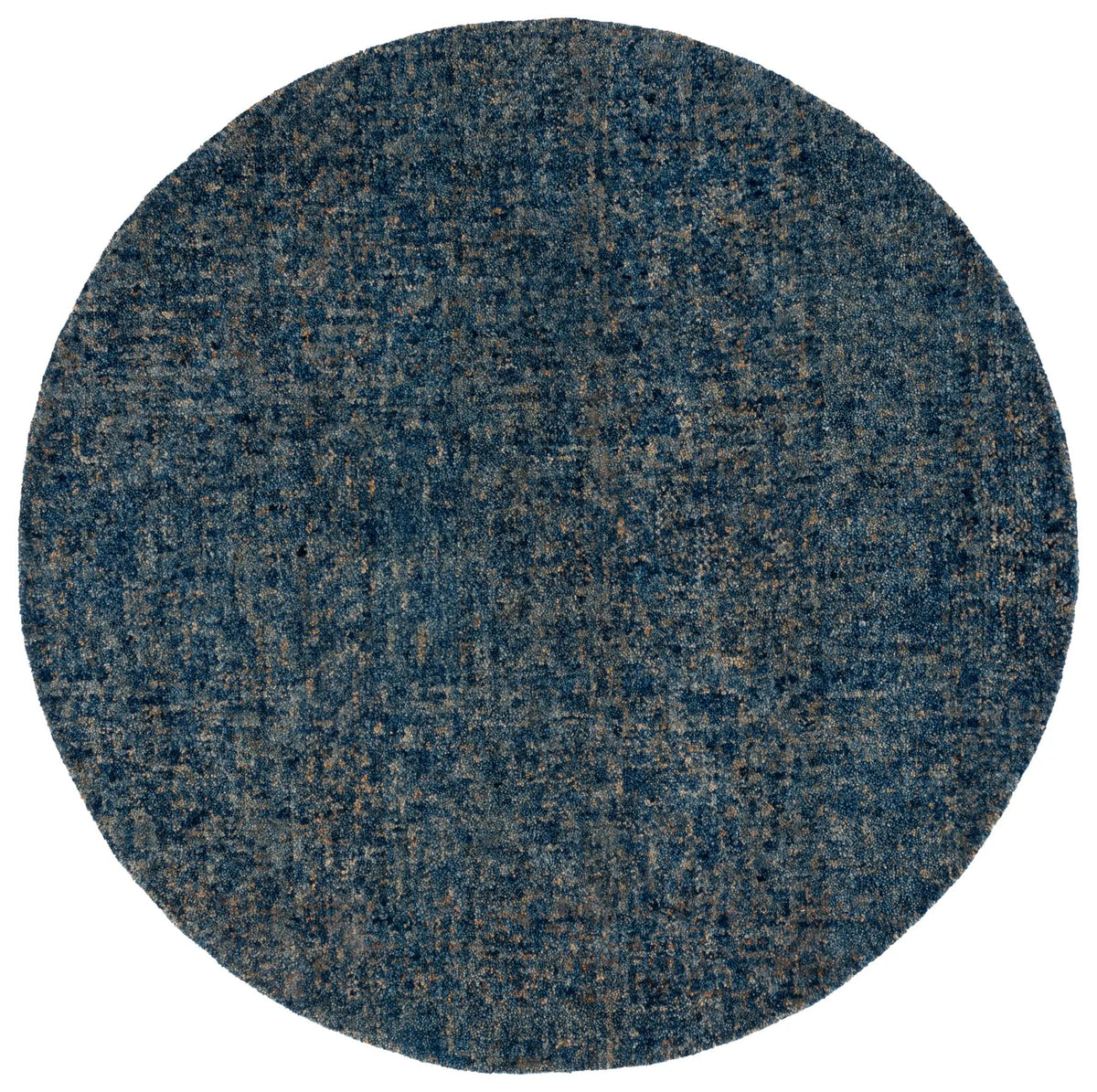 Safavieh Gabbeh 6'-0" x 6'-0" Rug in Dark Blue / Beige