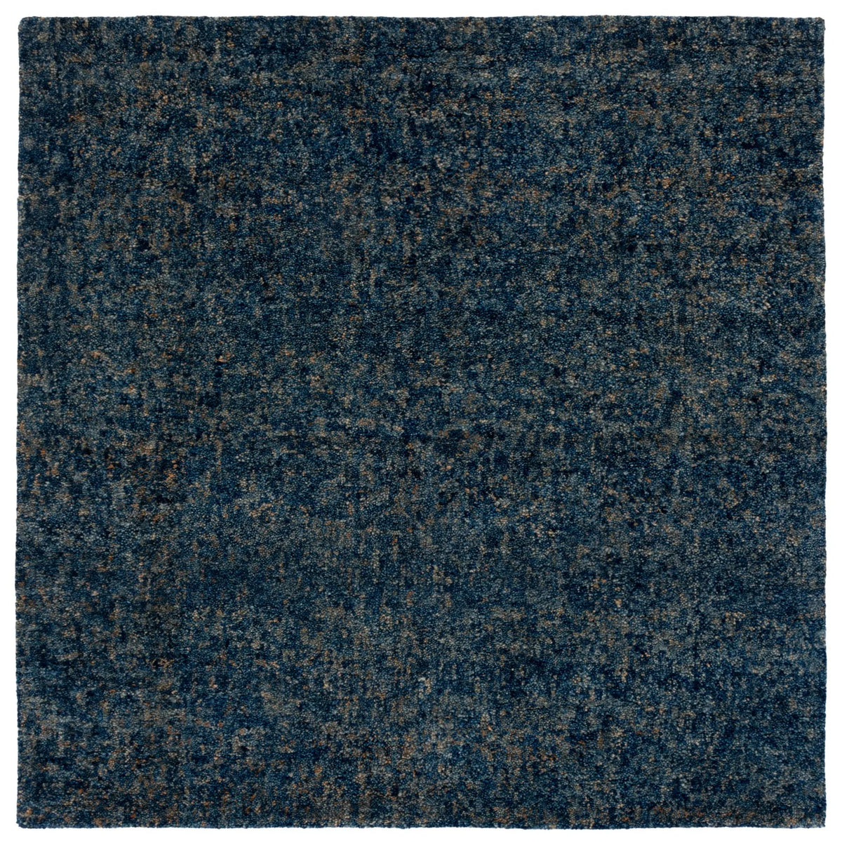 Safavieh Gabbeh 6'-0" x 6'-0" Rug in Dark Blue / Beige